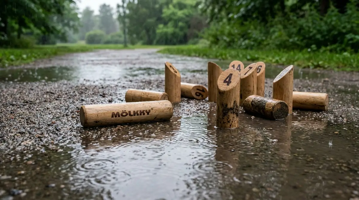 雨がモルックに与える影響とリスク