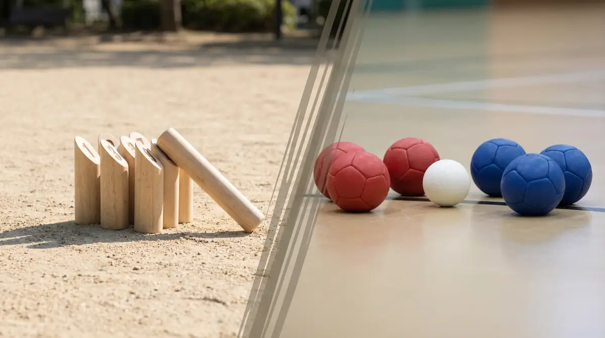 【結論】モルックとボッチャは何が違う？30秒でわかる早見表