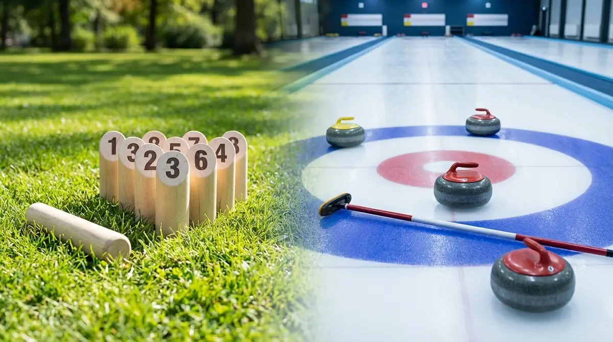 モルックとカーリングの基本ルールを1分でおさらい