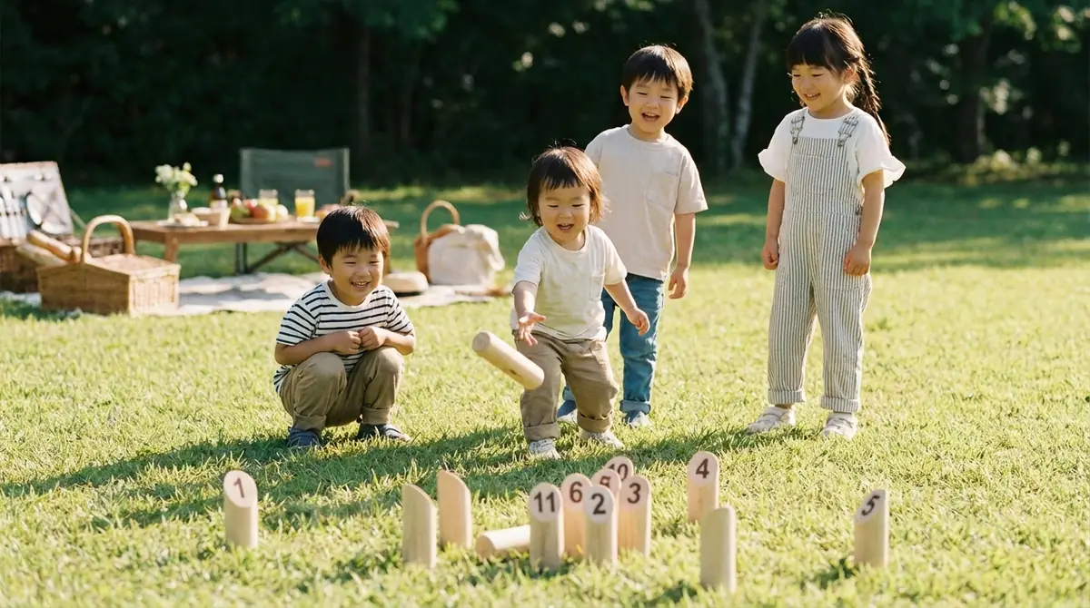 モルックは何歳から?結論は3〜4歳から遊べます