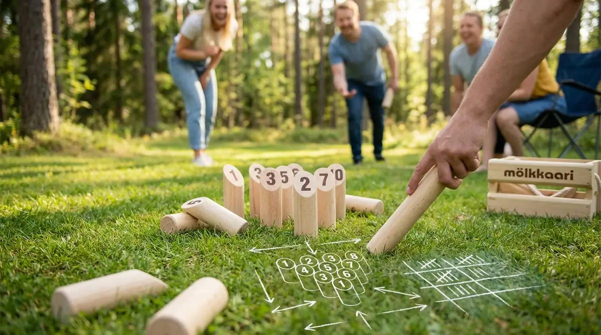 【図解】モルックのルールと点数の数え方