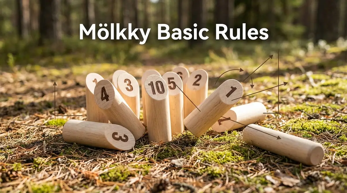 モルックの基本ルール【図解でわかりやすく解説】