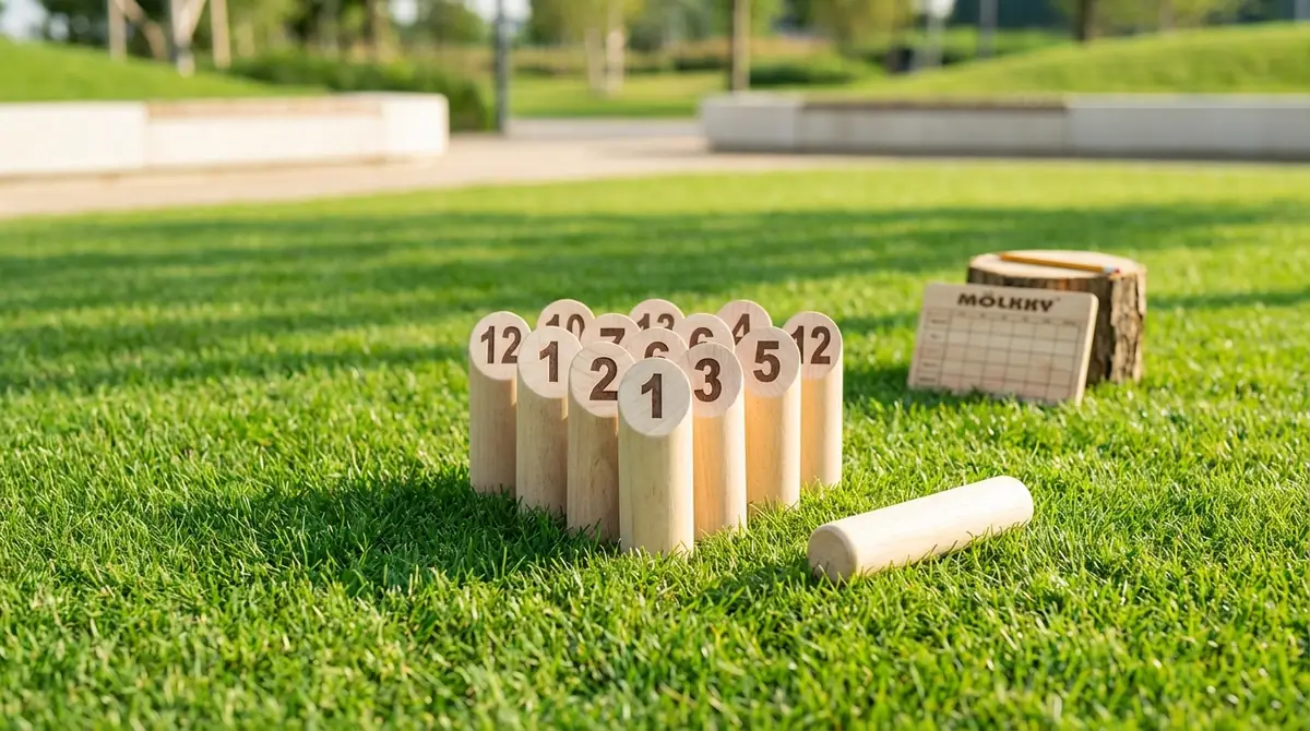 モルックの基本ルールと得点計算のやり方