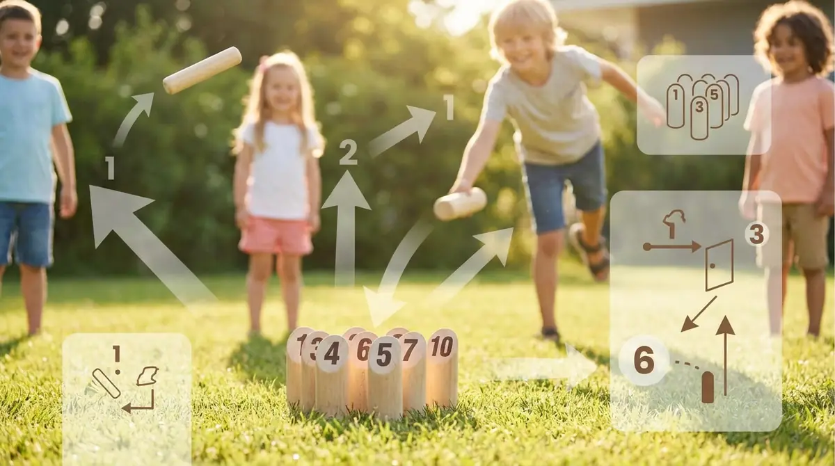 子供向けモルックの簡単ルール【図解付き】