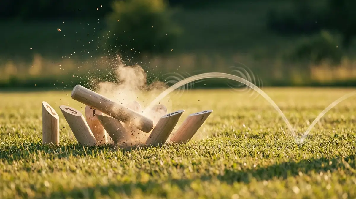 モルックでバウンドが起きる原理を30秒で理解する