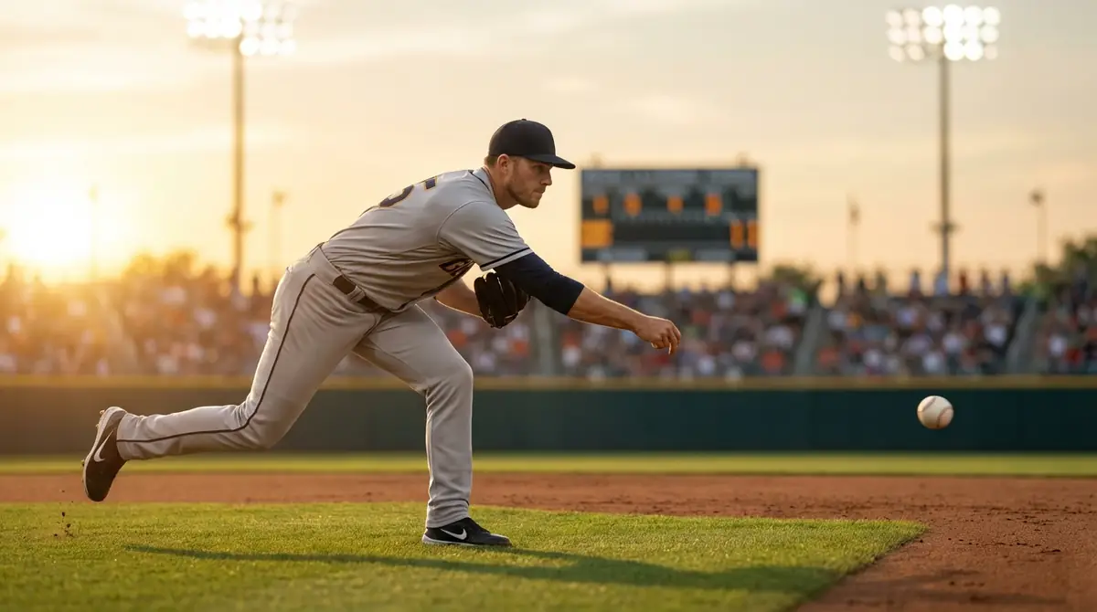 バウンドを抑える投げ方フォーム5つのポイント