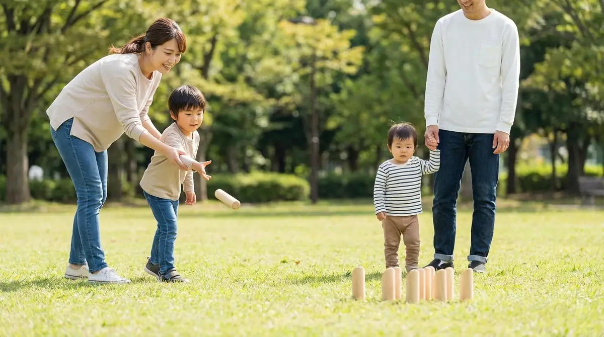 子供がモルックで遊ぶときの安全注意点5つ