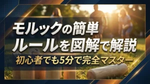 モルックの簡単ルールを図解で解説｜初心者でも5分で完全マスター