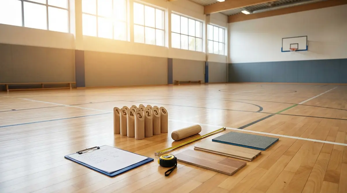 体育館モルックの基礎知識|スペース・床材・屋外との違い