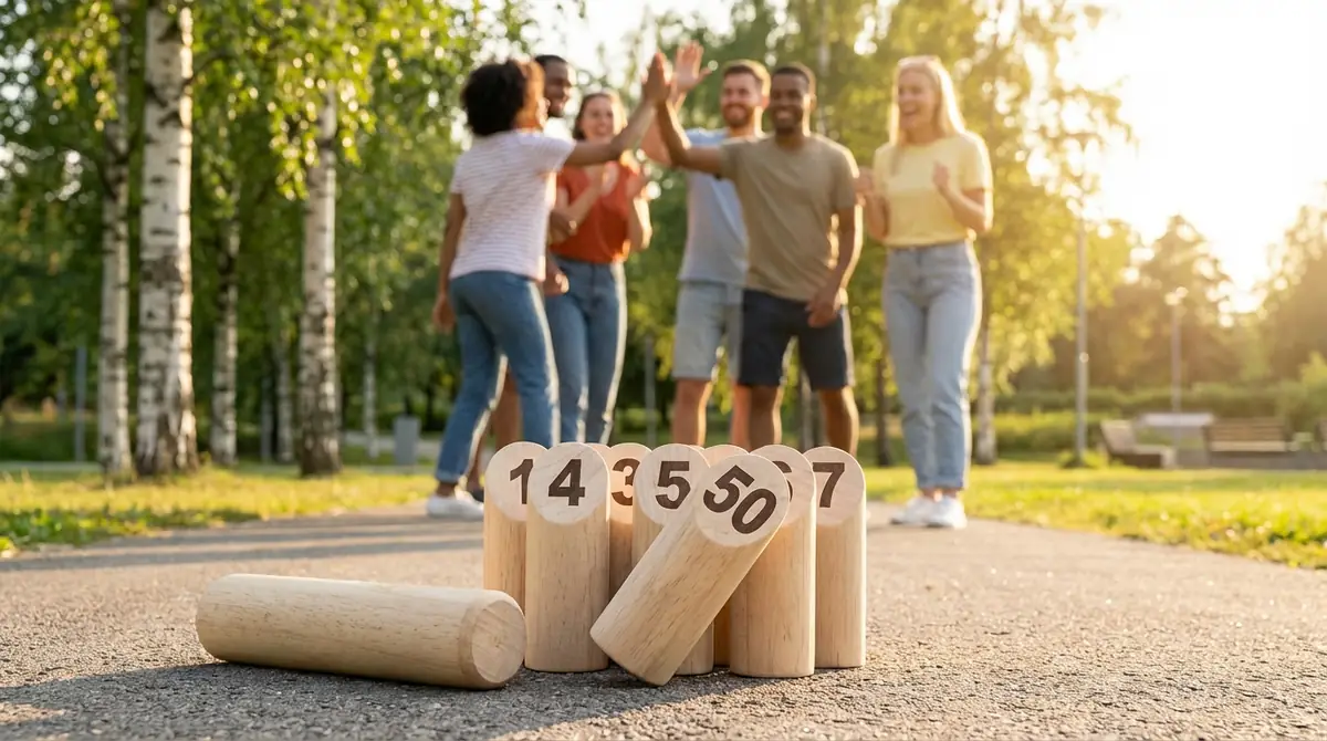 【結論】モルックは「ぴったり50点」で勝利！基本ルールを解説