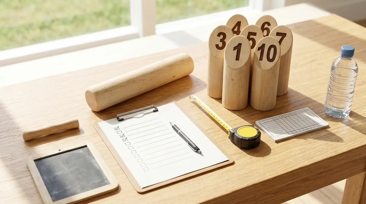 モルックを教える時の準備物チェックリスト