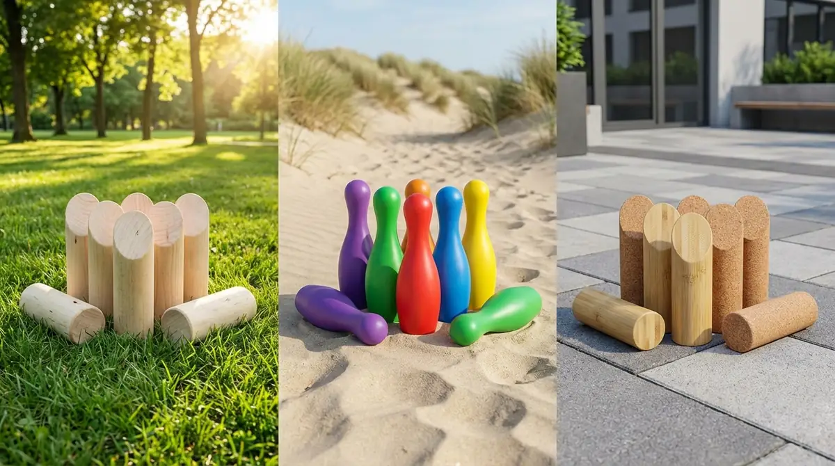 【用途別】モルックの素材の選び方ガイド