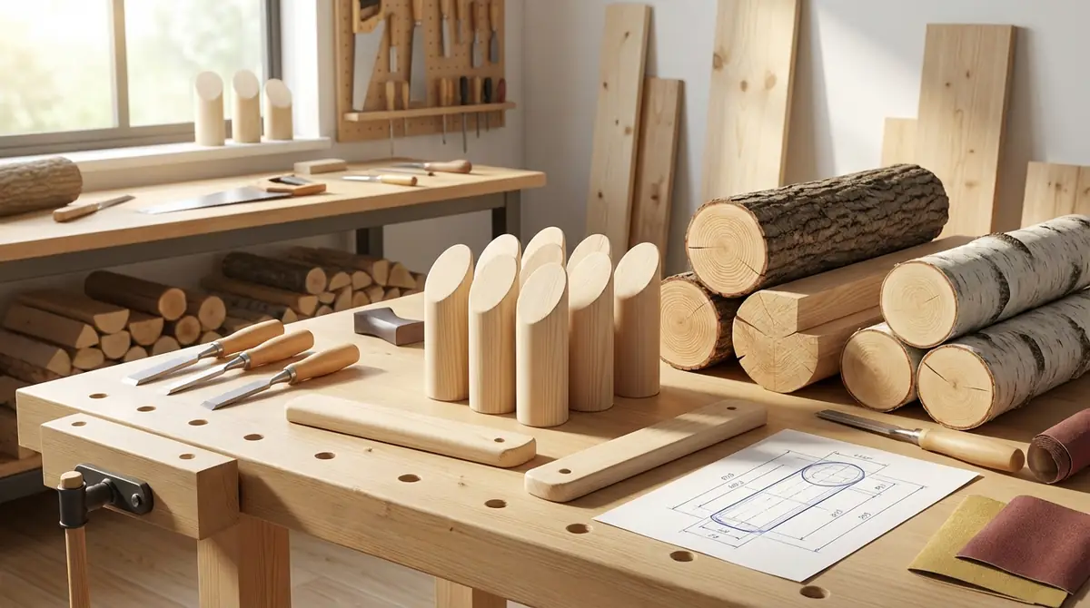 自作モルックにおすすめの素材と入手方法