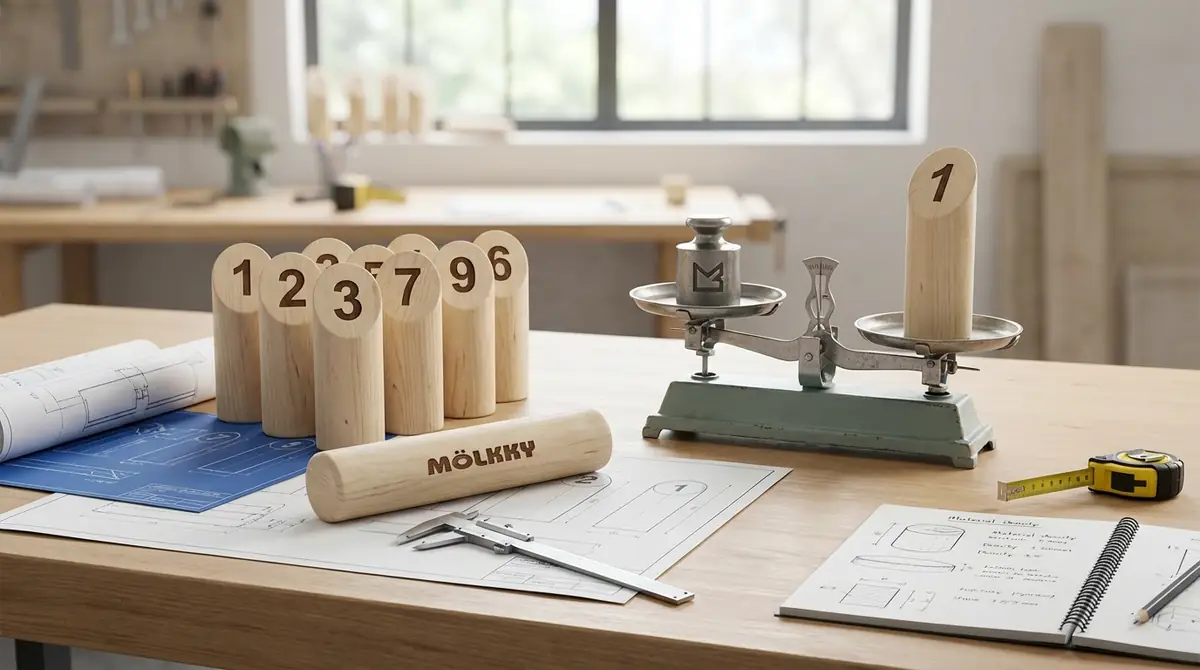 なぜモルックはこの重さ?設計理由を解説