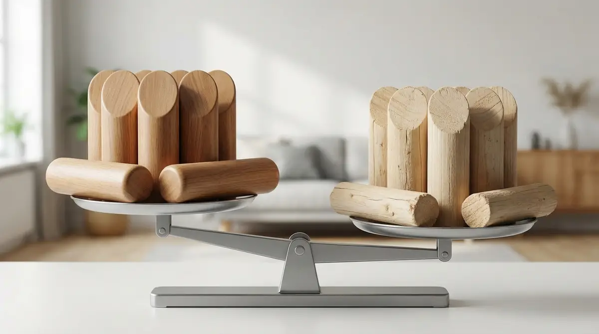 市販モルックセットの重さ比較|正規品vs廉価品