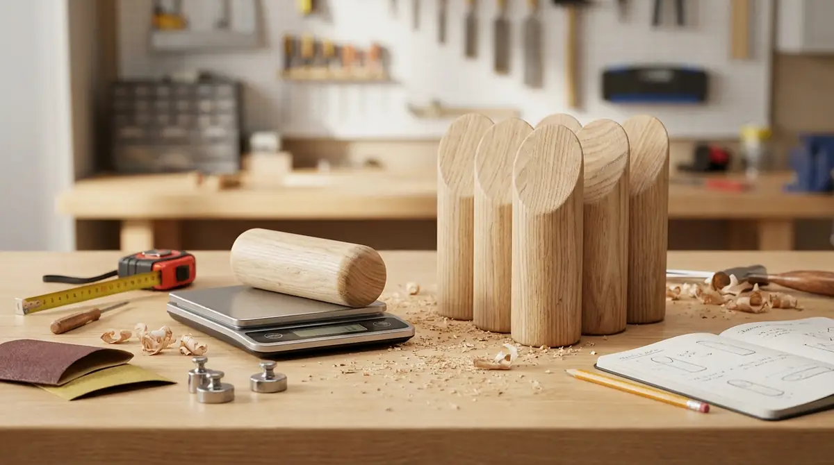 自作モルックの重さ調整ガイド【目安数値】