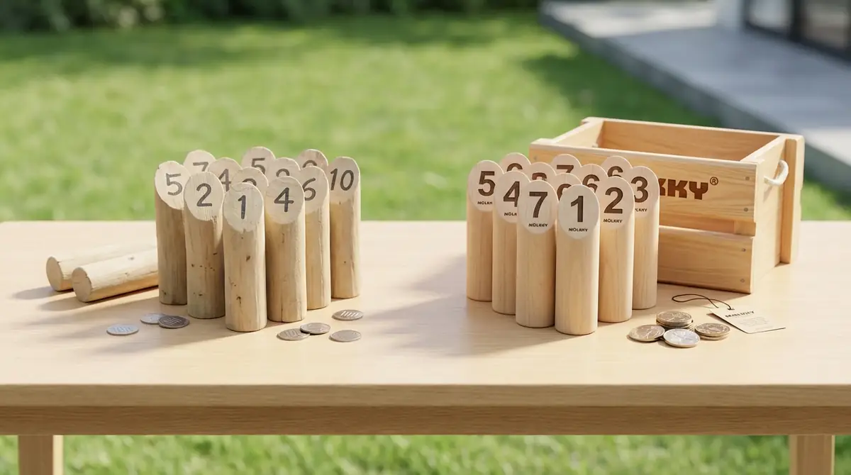 100均自作と正規品モルックを徹底比較【コスト・品質】