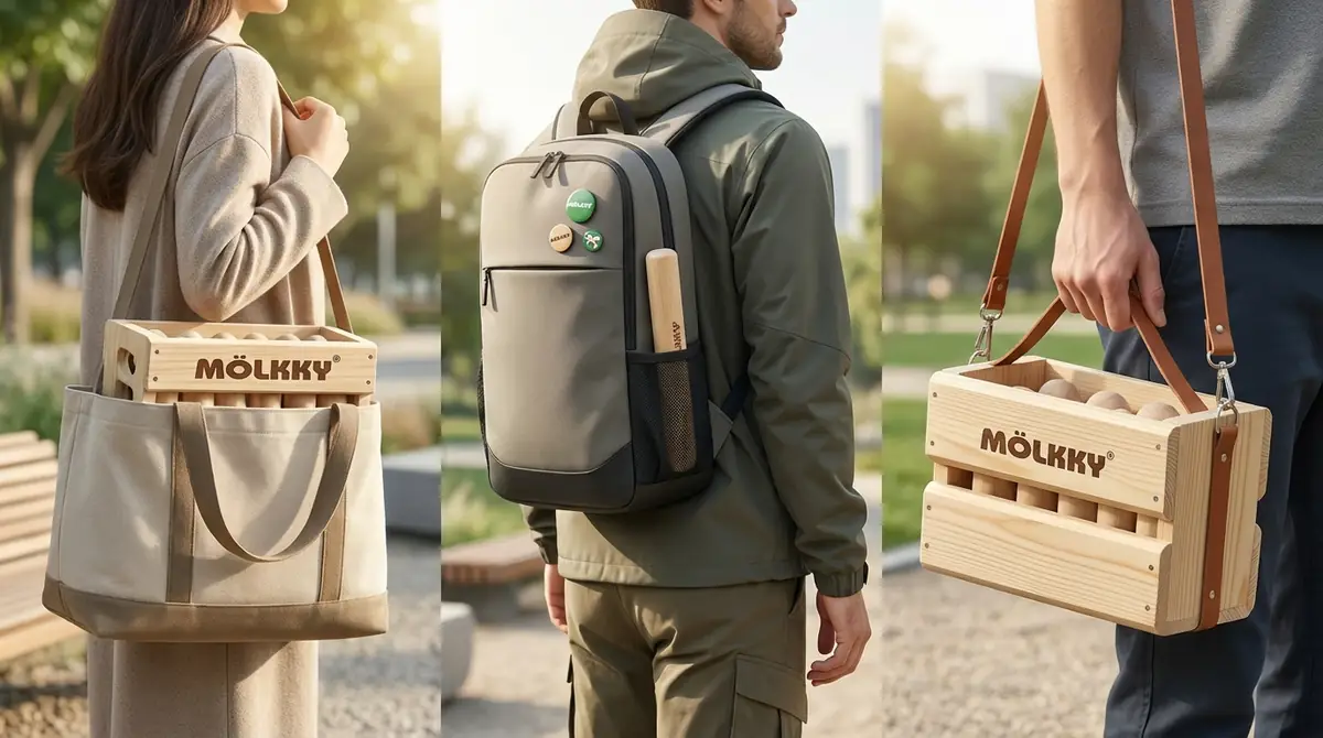 モルックの持ち運びを快適にする3つの方法