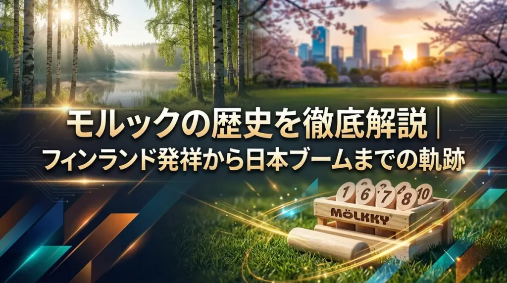 モルックの歴史を徹底解説｜フィンランド発祥から日本ブームまでの軌跡
