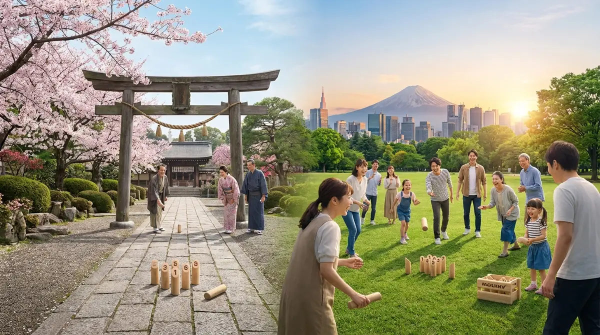 日本におけるモルックの歴史|上陸からブームまで