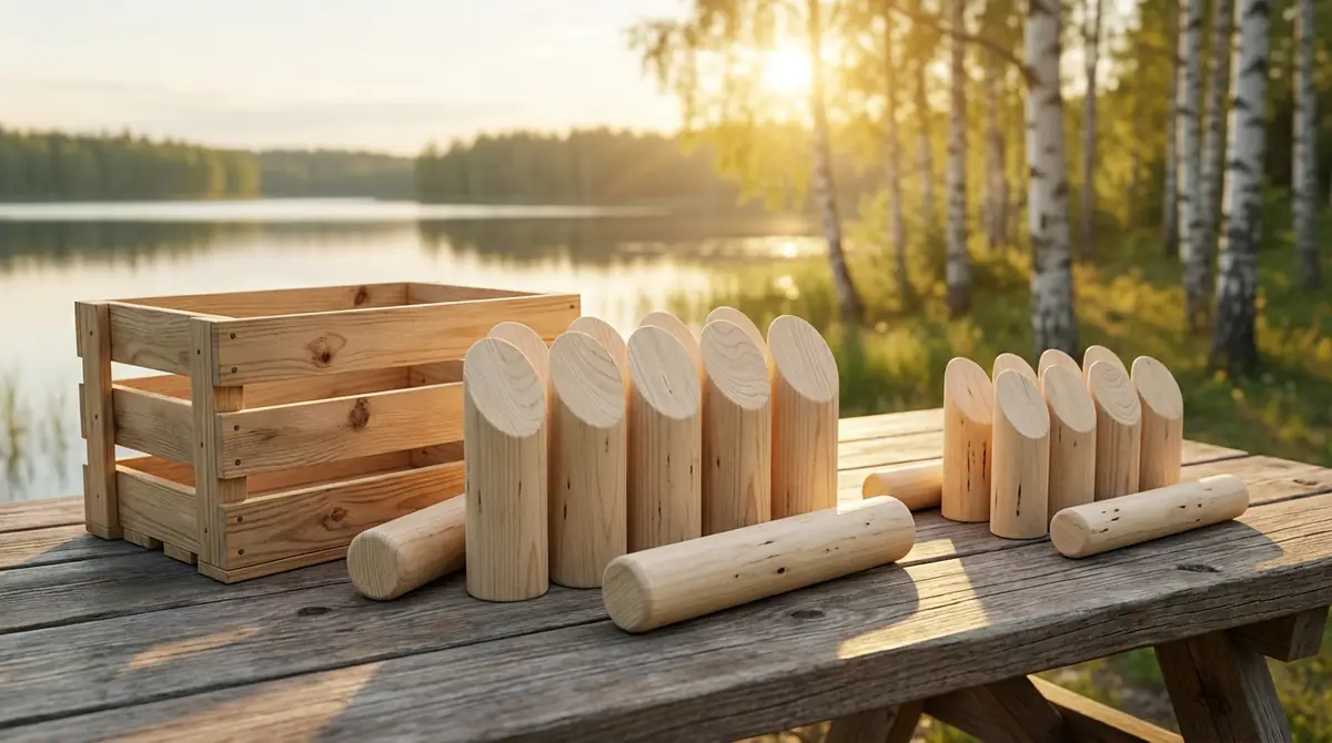 本場フィンランド製モルックセットの特徴と選び方