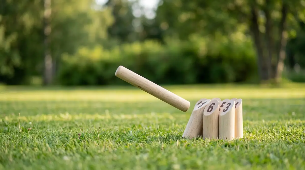 モルックで投げる木製の棒の正式名称は「モルック」【30秒でわかる基本】