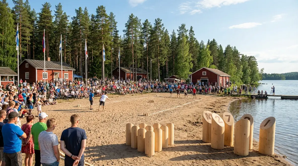 本場フィンランドで開催されるモルック世界大会とは