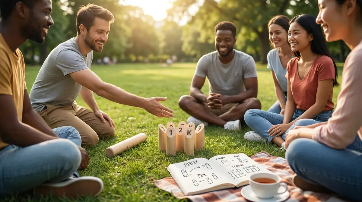 英語が苦手でも安心|やさしい英語でモルックを説明するコツ