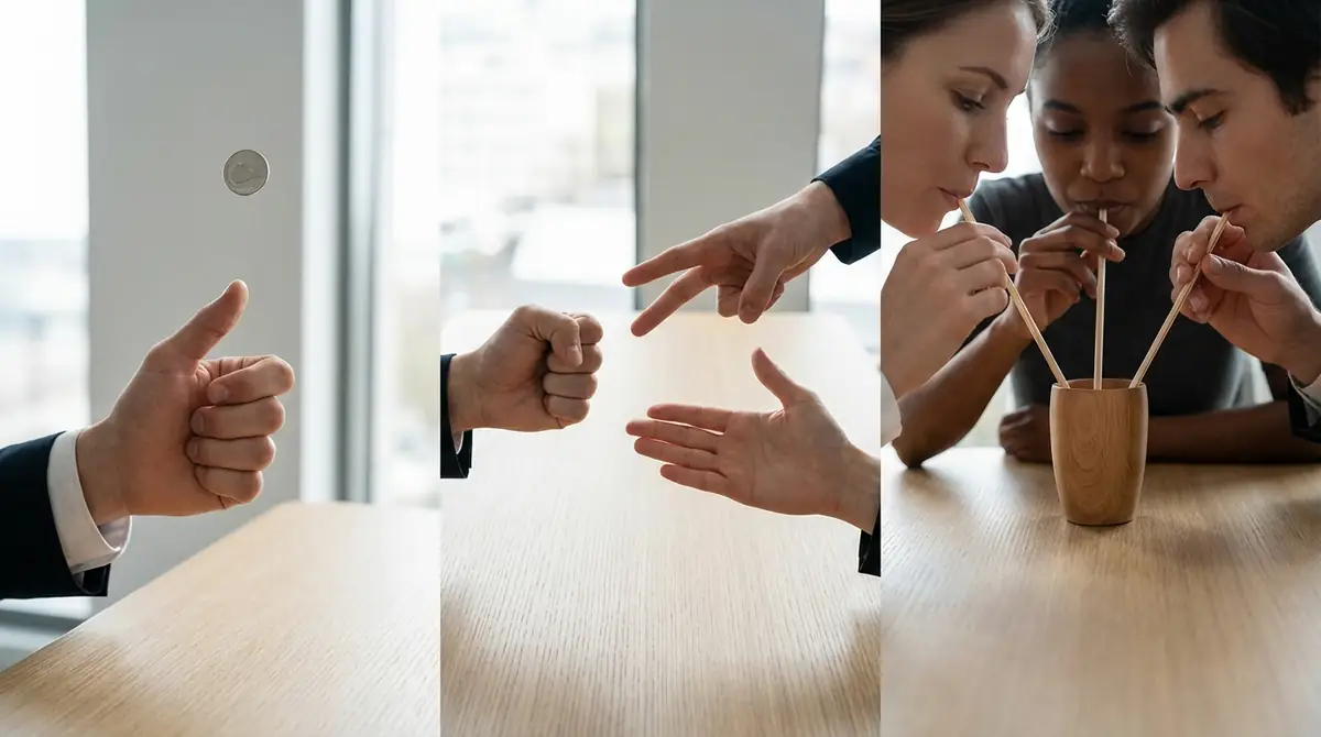 最初の投げ順を決める3つの方法