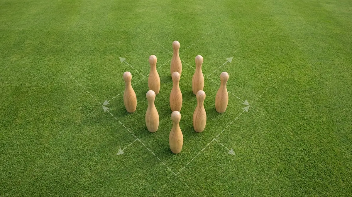 【図解】スキットル配置の基本｜30秒でわかる正しい並べ方