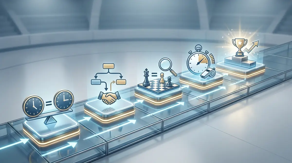 【図解付き】同点時の延長戦の進め方5ステップ