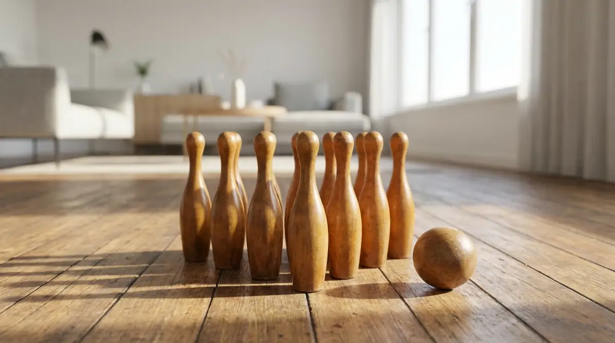 スキットルとは？12本の木製ピンの役割を30秒で理解