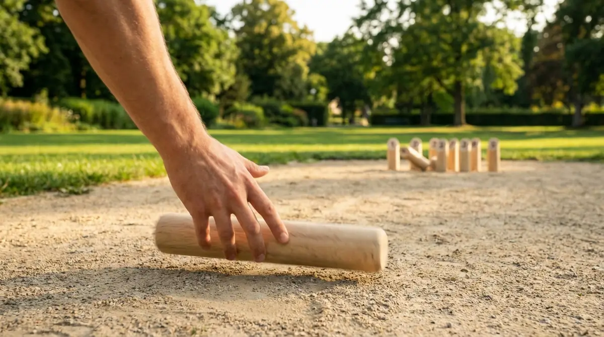 モルック転がし投げの正しいフォーム｜5つのポイント