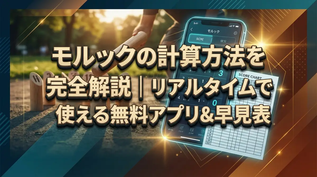 モルックの計算方法を完全解説｜リアルタイムで使える無料アプリ&早見表