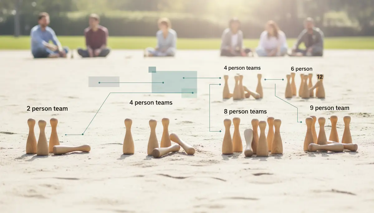 【人数別早見表】モルックのチーム分けパターン一覧