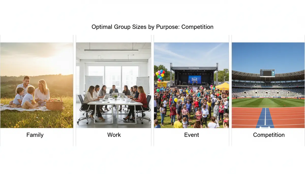 【目的別】最適人数の早見表｜家族・職場・イベント・大会